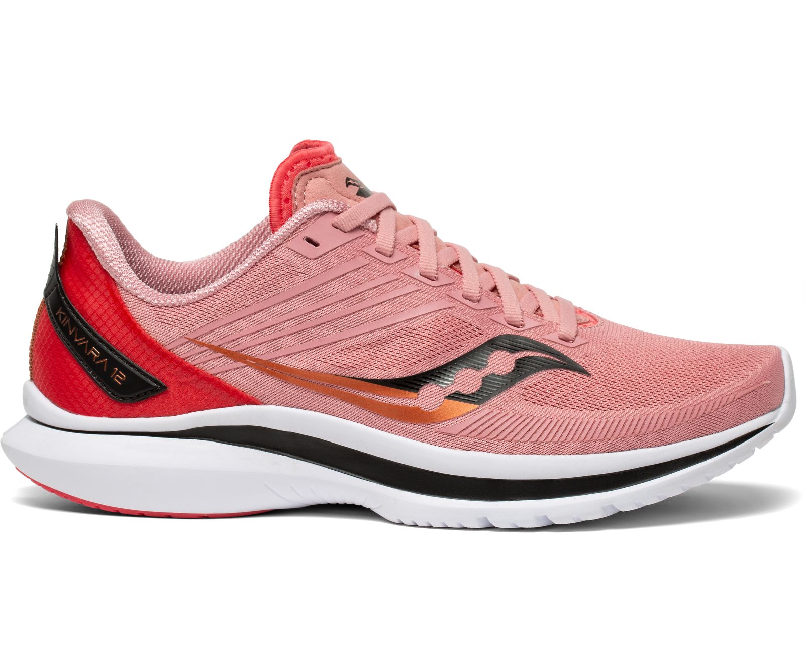 Tenis Para Correr Saucony Kinvara 12 Mujer Rosas Rojos | México 175LISH